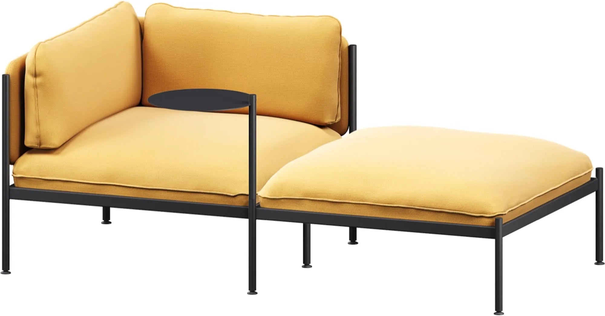 Elegantes Toom Sofa: Vielseitiger 2-Sitzer mit Chaise von Noo.ma.