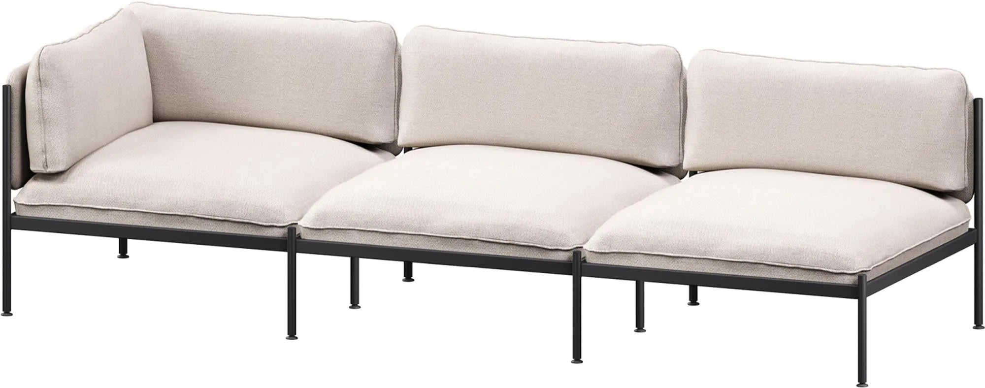 Toom 3-Sitzer: Modulares Sofa für modernen Komfort, vielseitig und gemütlich für jeden Anlass.