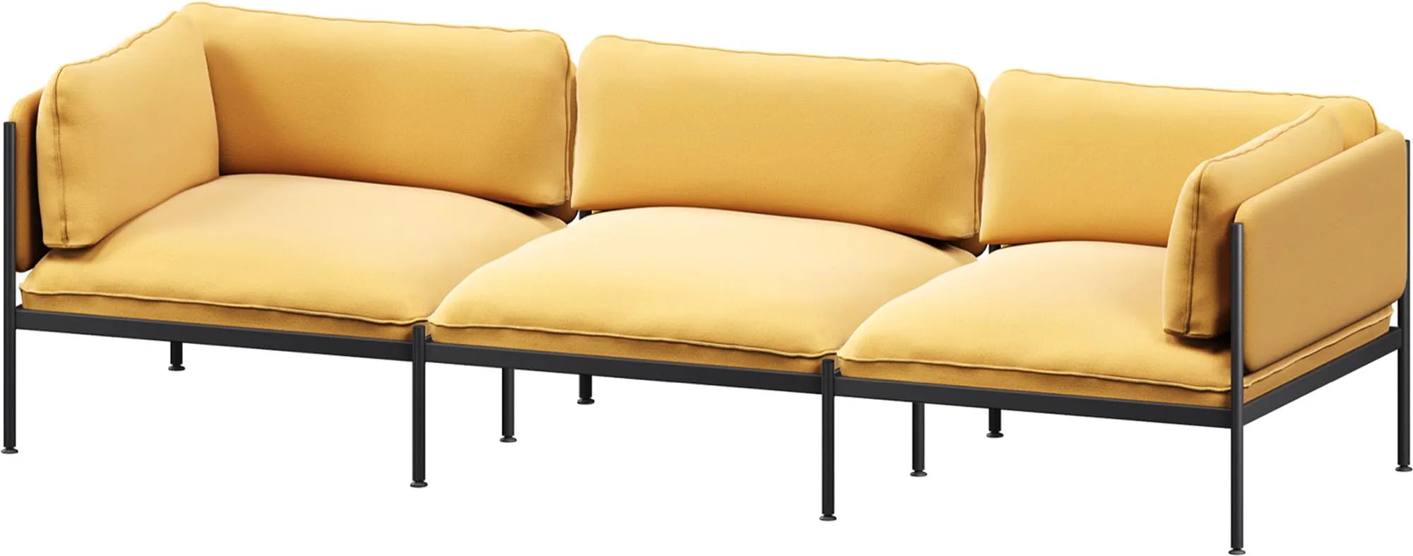Toom 3-Sitzer: Modernes Design trifft auf höchsten Komfort.