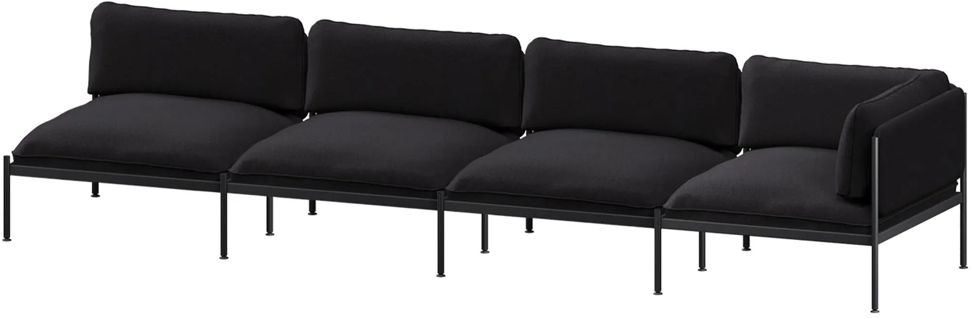 Elegantes Toom Sofa: Vielseitige 4-Sitzer-Lösung von Noo.ma.