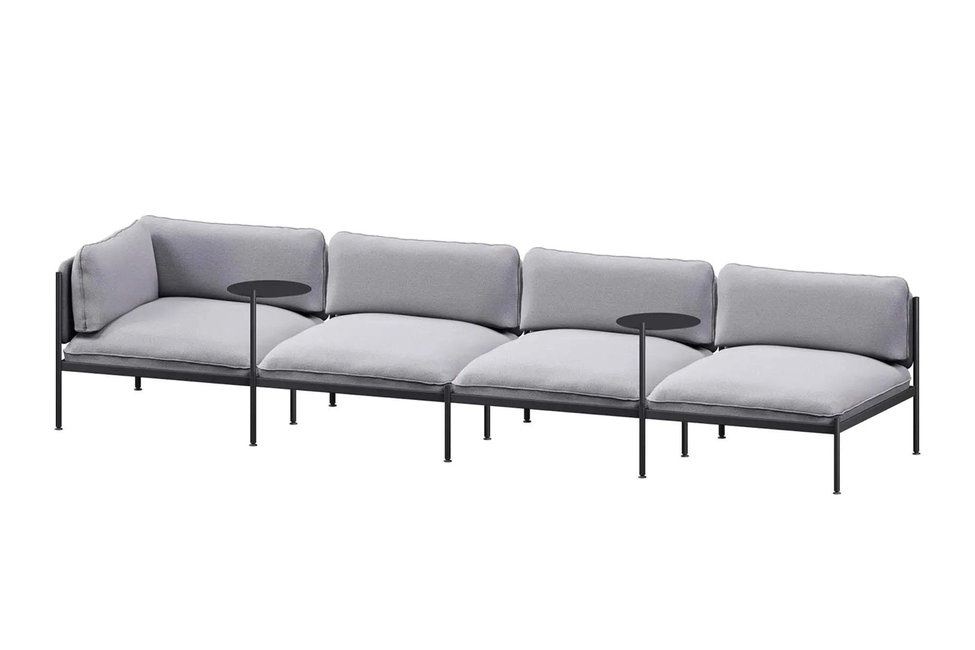 Toom 4-Sitzer Sofa: Modularer Komfort für moderne Wohnräume.