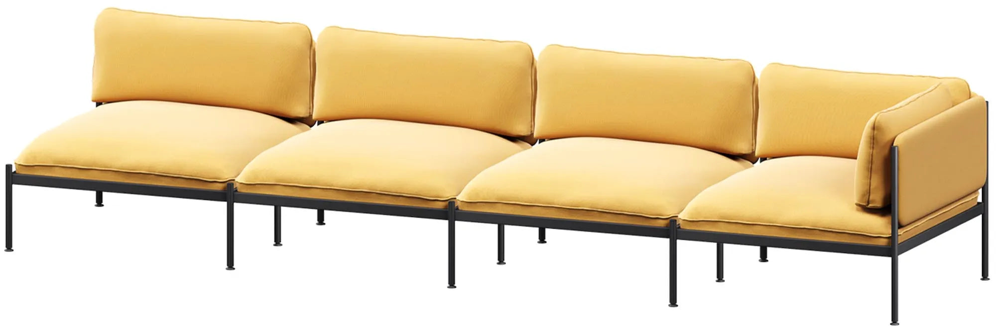 Toom 4-Sitzer: Flexibles Design für moderne Wohnräume von Noo.ma.