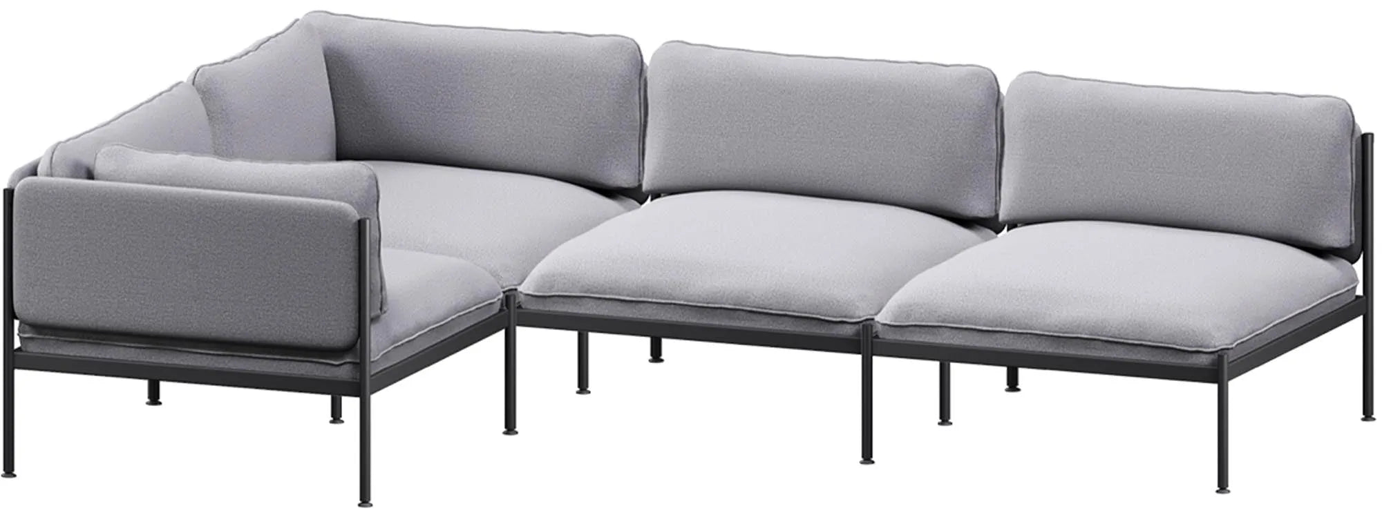 Elegantes Toom Sofa: Vielseitige 4-Sitzer-Lösung von Noo.ma.