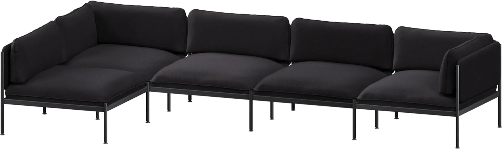 Toom 5-Sitzer: Modularer Komfort für flexible Wohnräume.