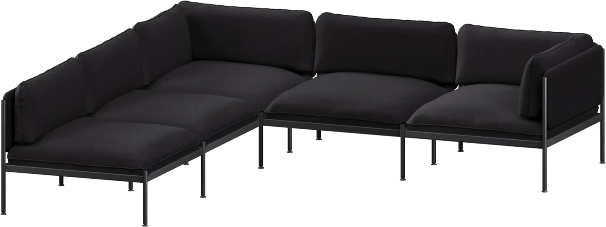 Elegantes Noo.ma Toom Sofa: Vielseitig, stilvoll und geräumig.