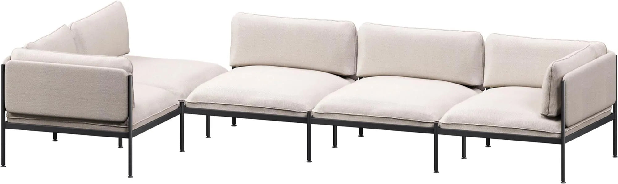Elegantes Toom Sofa: Vielseitige 5-Sitzer-Lösung von Noo.ma.