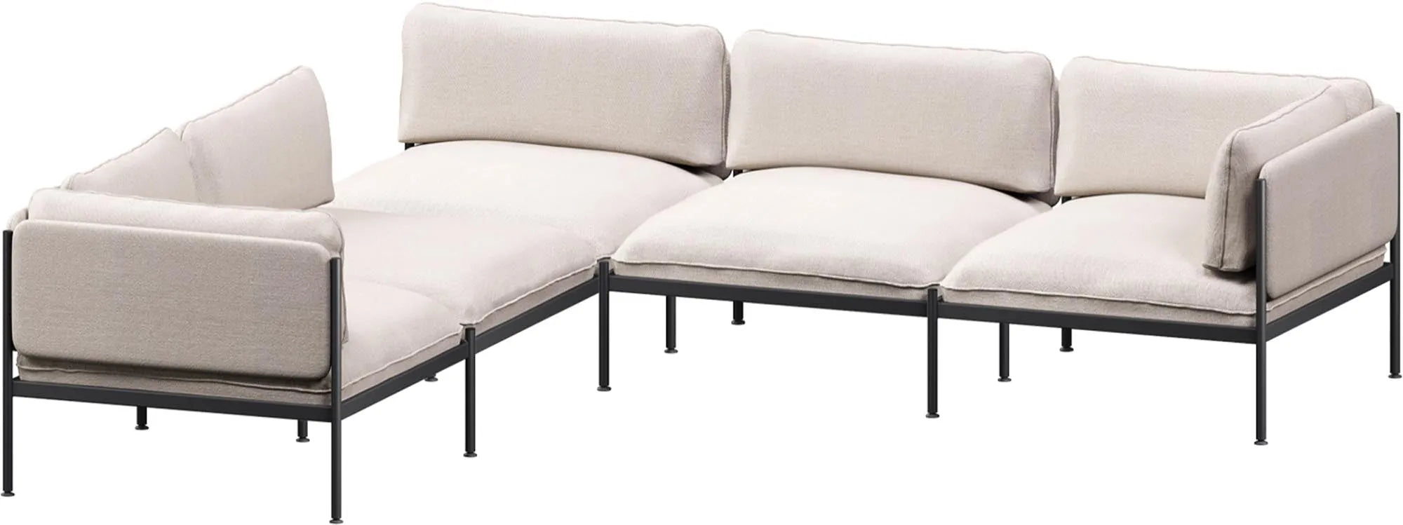 Toom 5-Sitzer: Stilvolles, anpassbares Sofa für moderne Räume.
