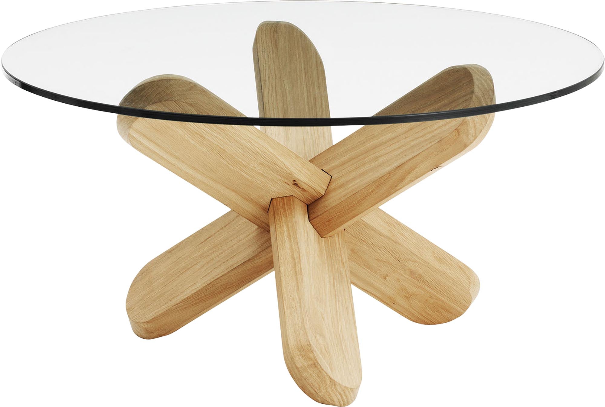Moderner Ding Tisch von Normann Copenhagen aus edlem Eichenholz.