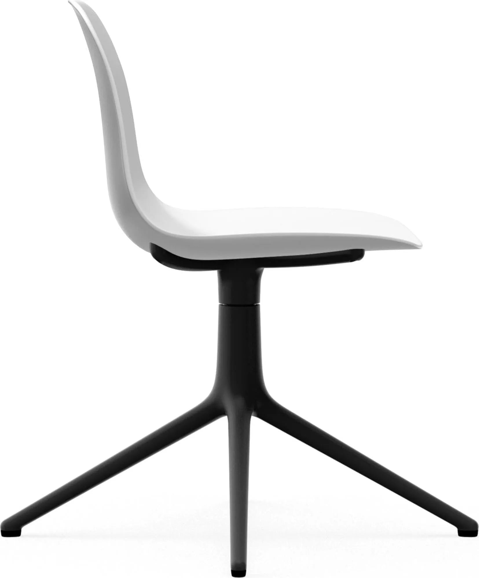 Form Drehstuhl: Skandinavische Ästhetik mit ergonomischem Sitzkomfort.