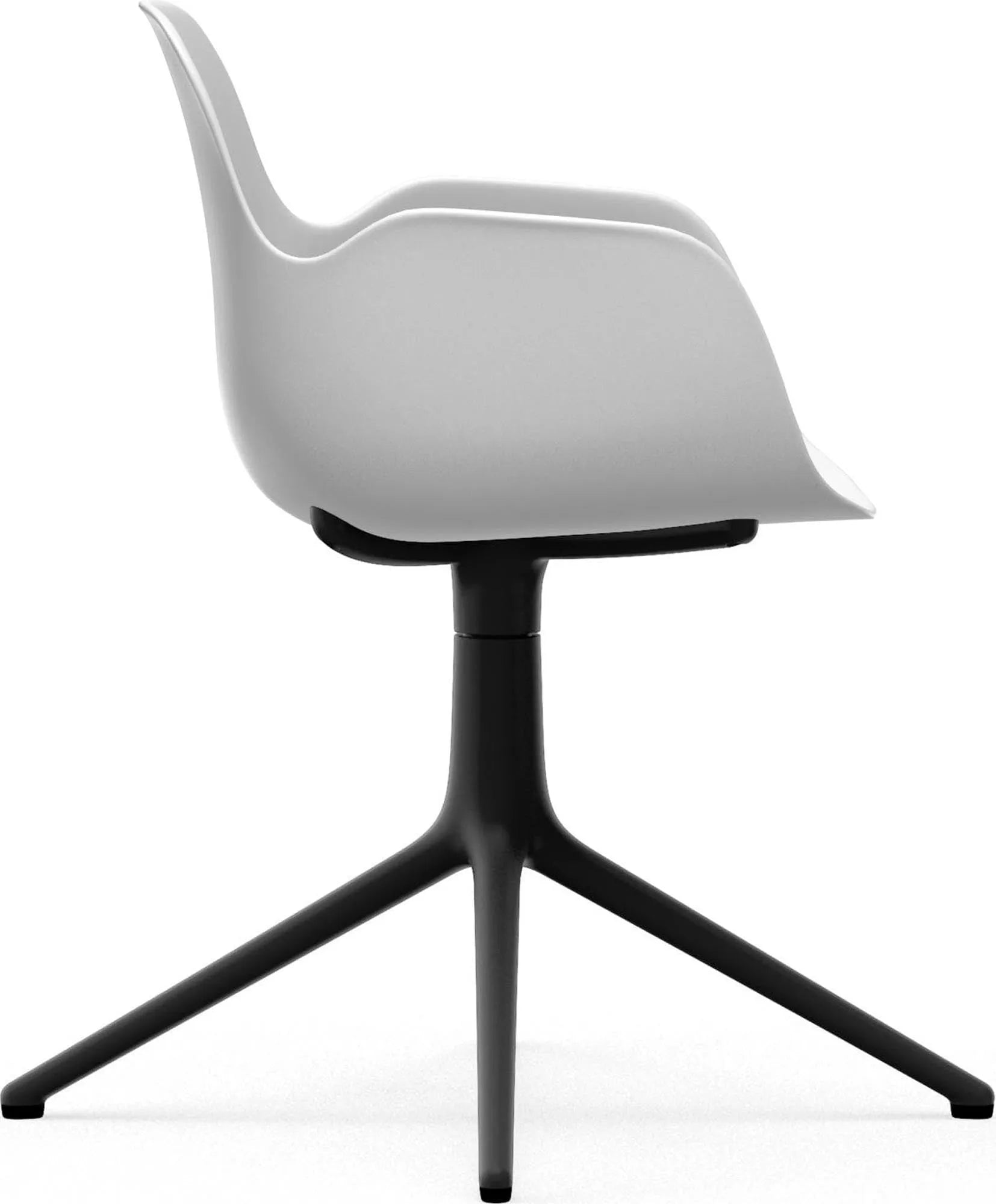 Eleganter Form Drehstuhl mit Armlehne von Normann Copenhagen.