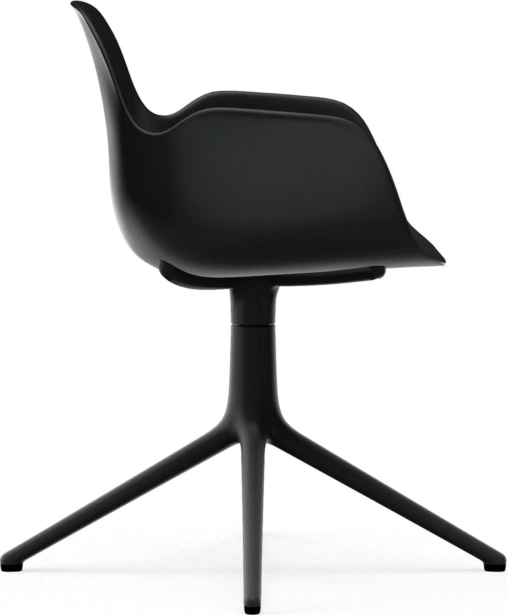 Stilvoller Form Drehstuhl mit Armlehne von Normann Copenhagen.