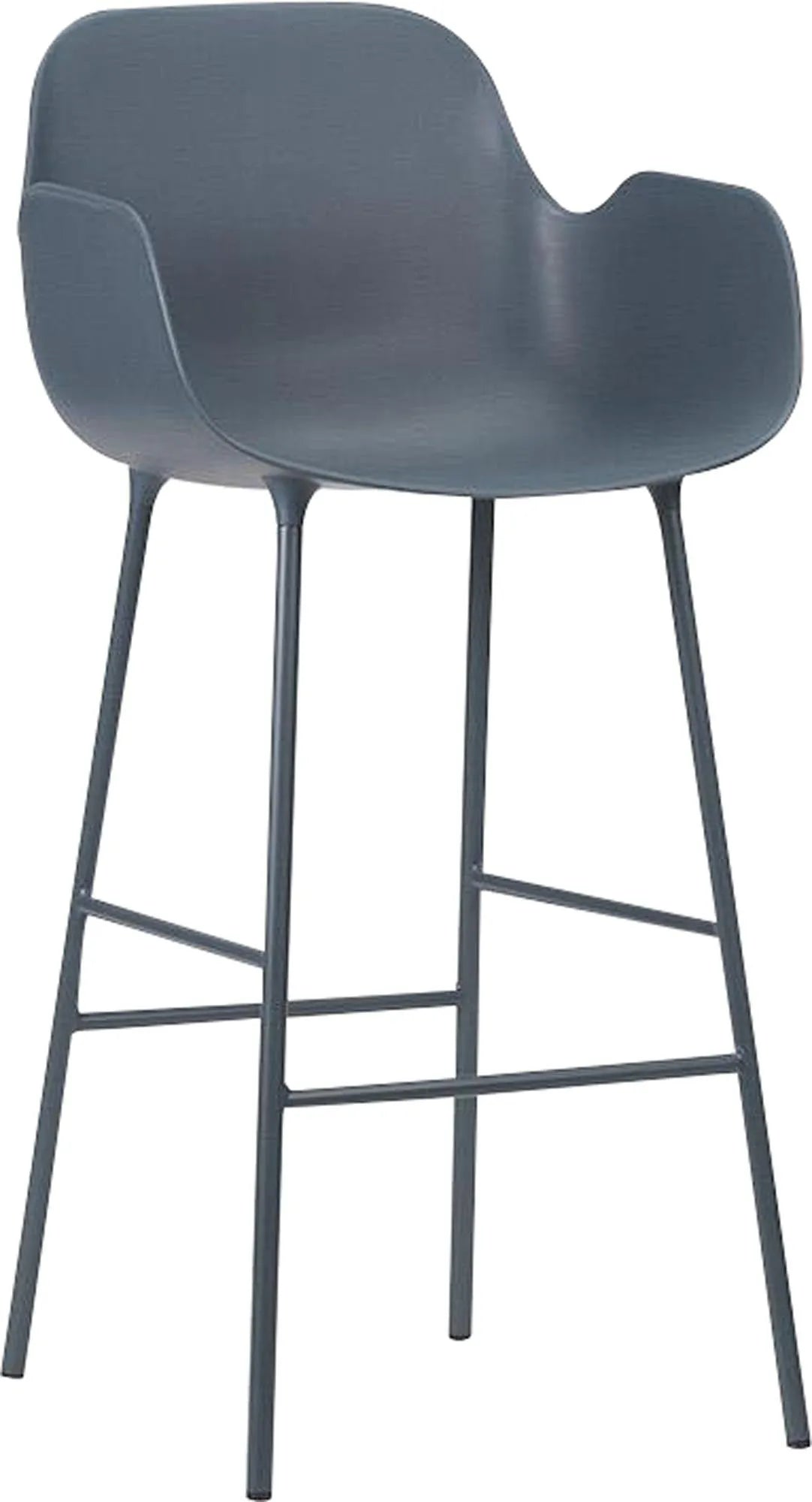 Eleganter Form Barstuhl mit Armlehne von Normann Copenhagen.