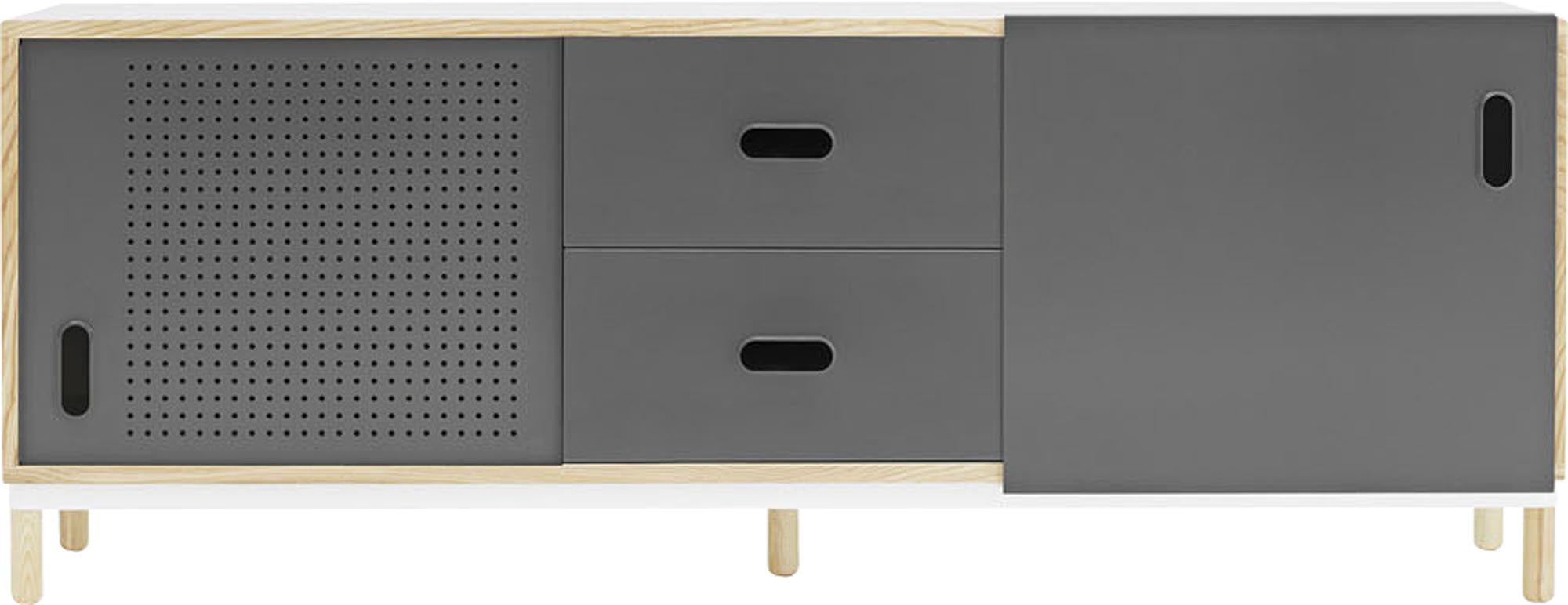 Modernes Kabino Sideboard: Skandinavisches Design mit Stauraum.