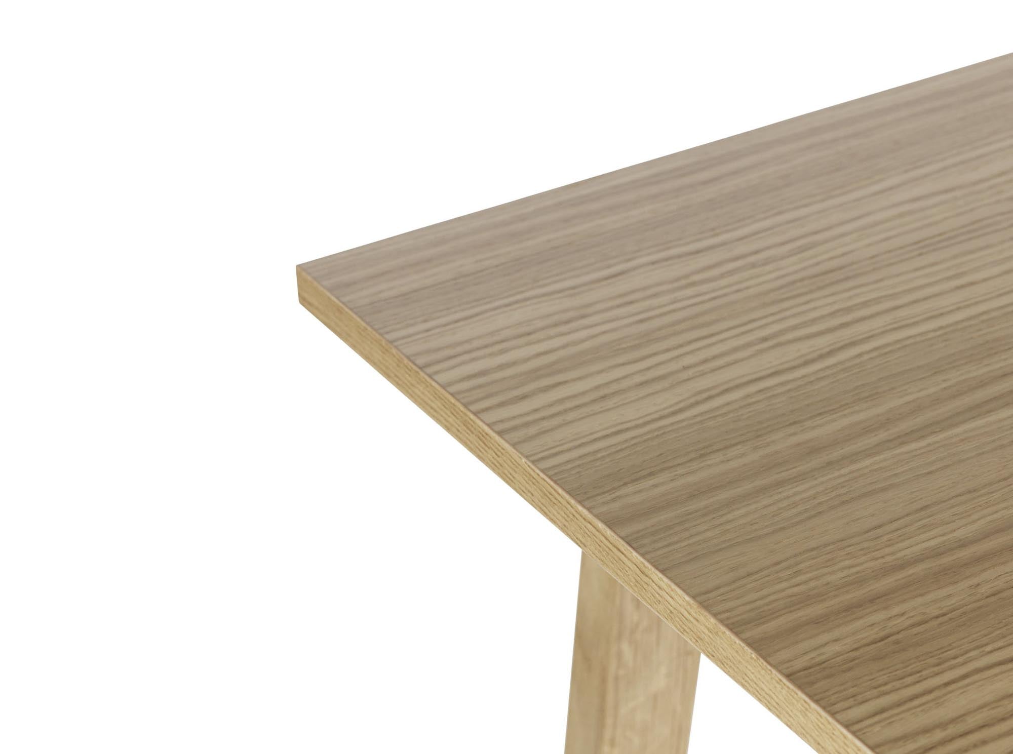 Slice table vol. 2 84x160 cm, oak