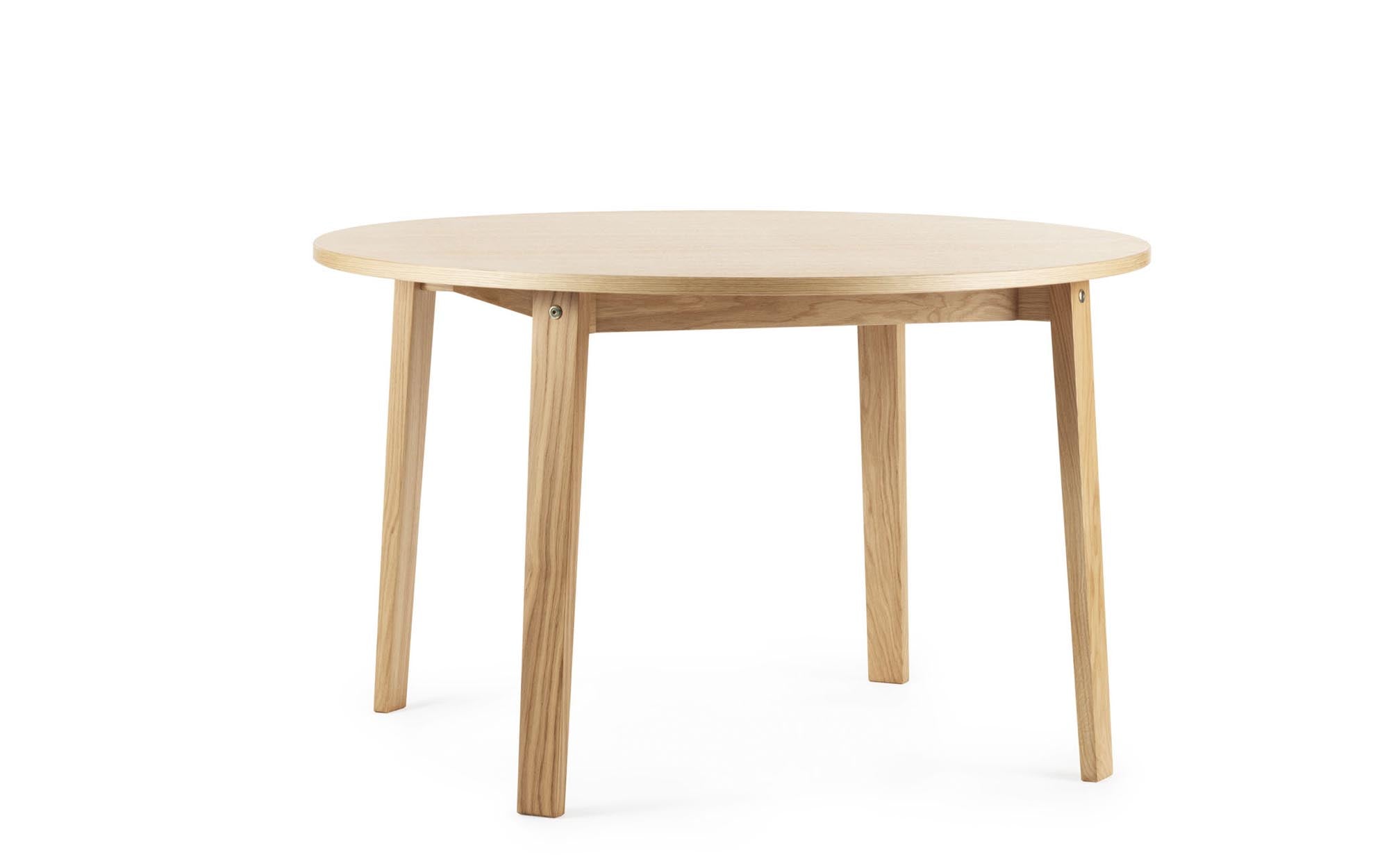 Slice table vol. 2 Ø120 cm oak