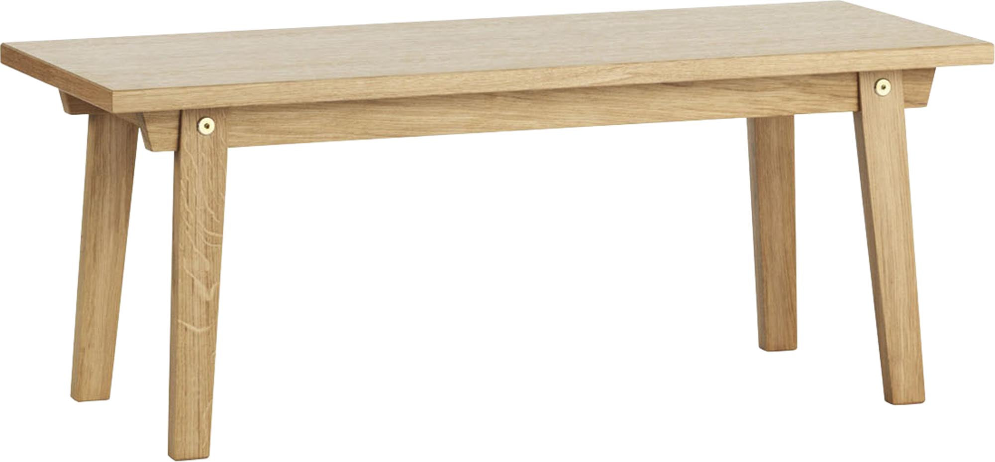 Slice coffee table vol. 2 42x100 cm oak