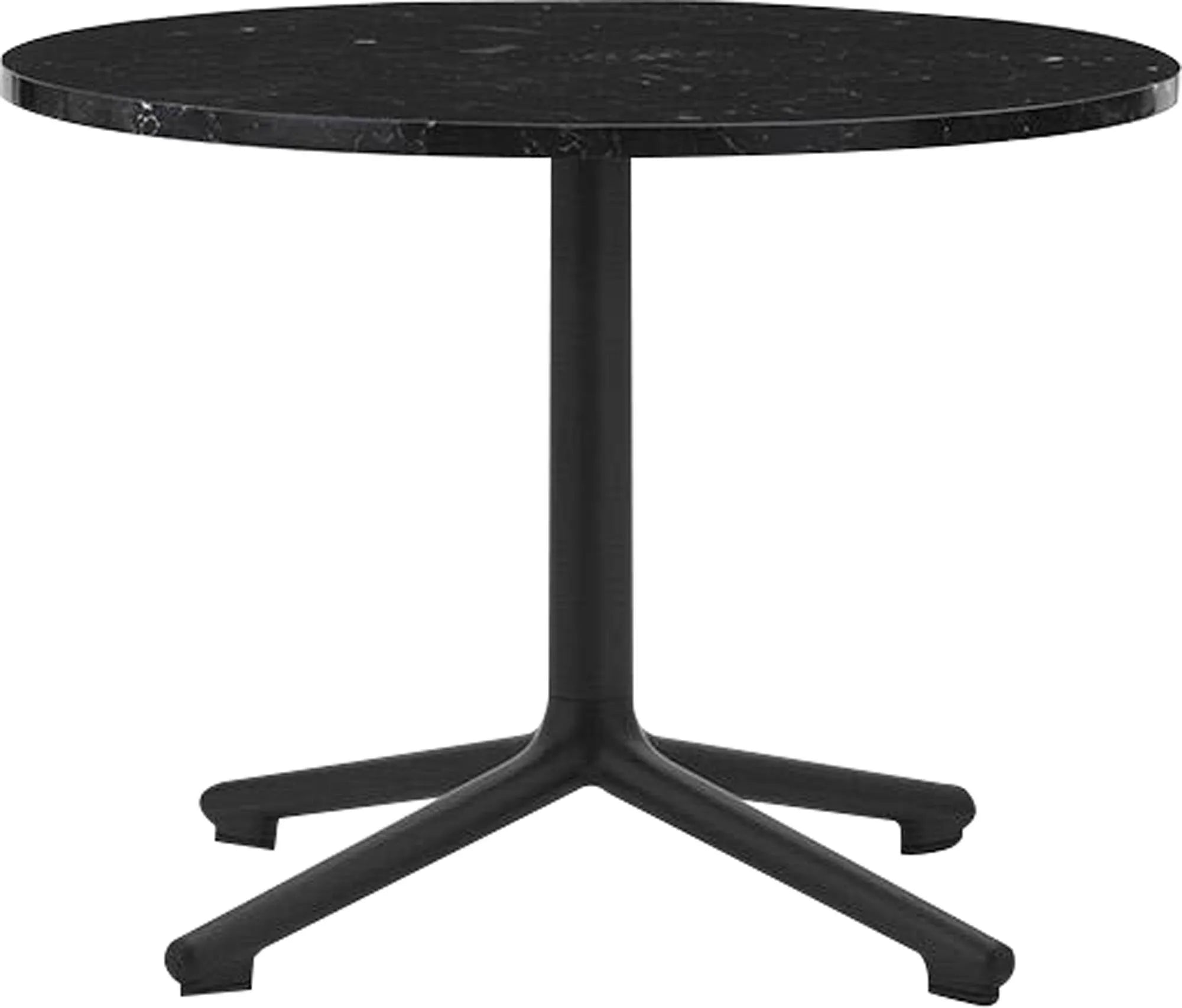 Stilvoller Lunar Tisch Ø60 cm von Normann Copenhagen in Marmoroptik.