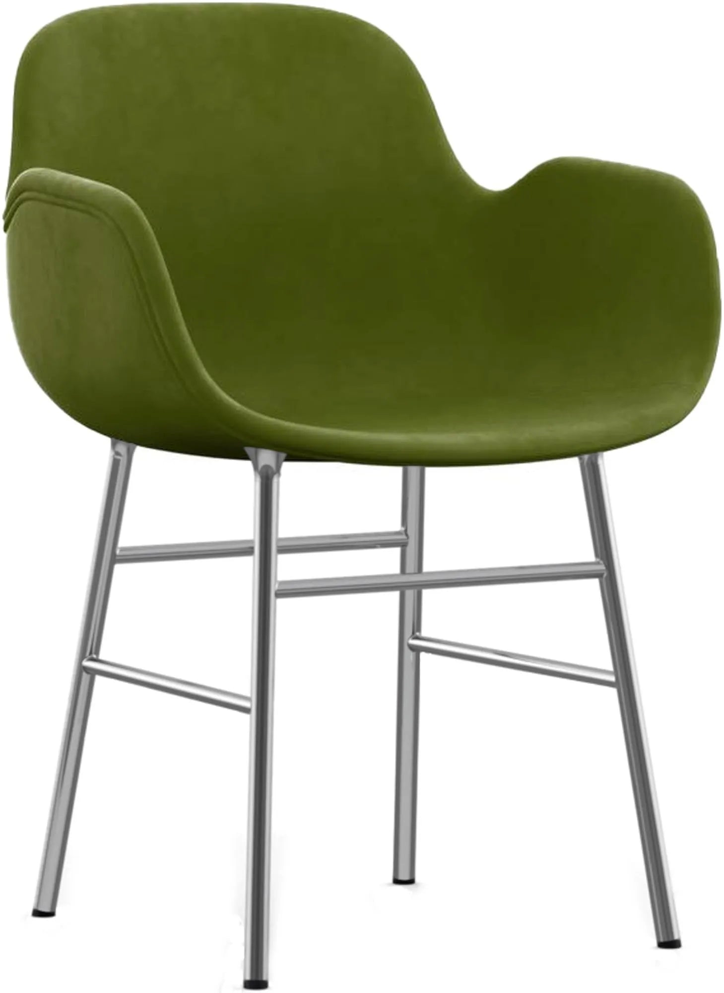 Stilvoller Form Armlehnstuhl von Normann Copenhagen, luxuriös gepolstert.