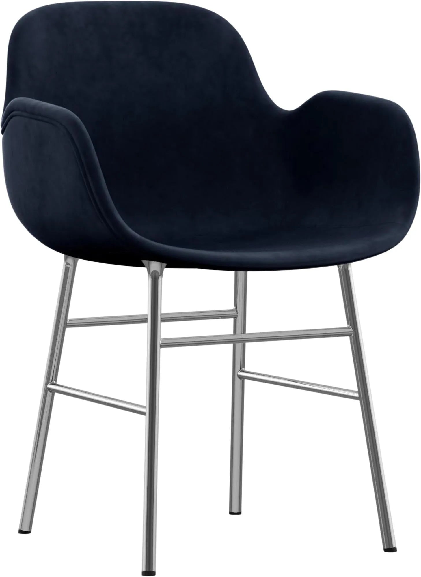 Komfortabler Form Armlehnstuhl von Normann Copenhagen, modern gepolstert.