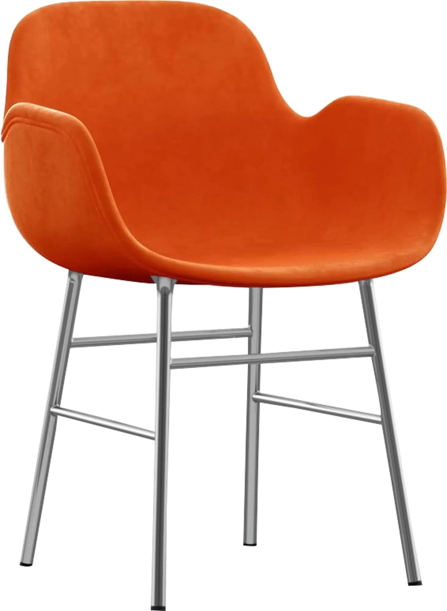 Eleganter Form Armlehnstuhl von Normann Copenhagen, bequem gepolstert.