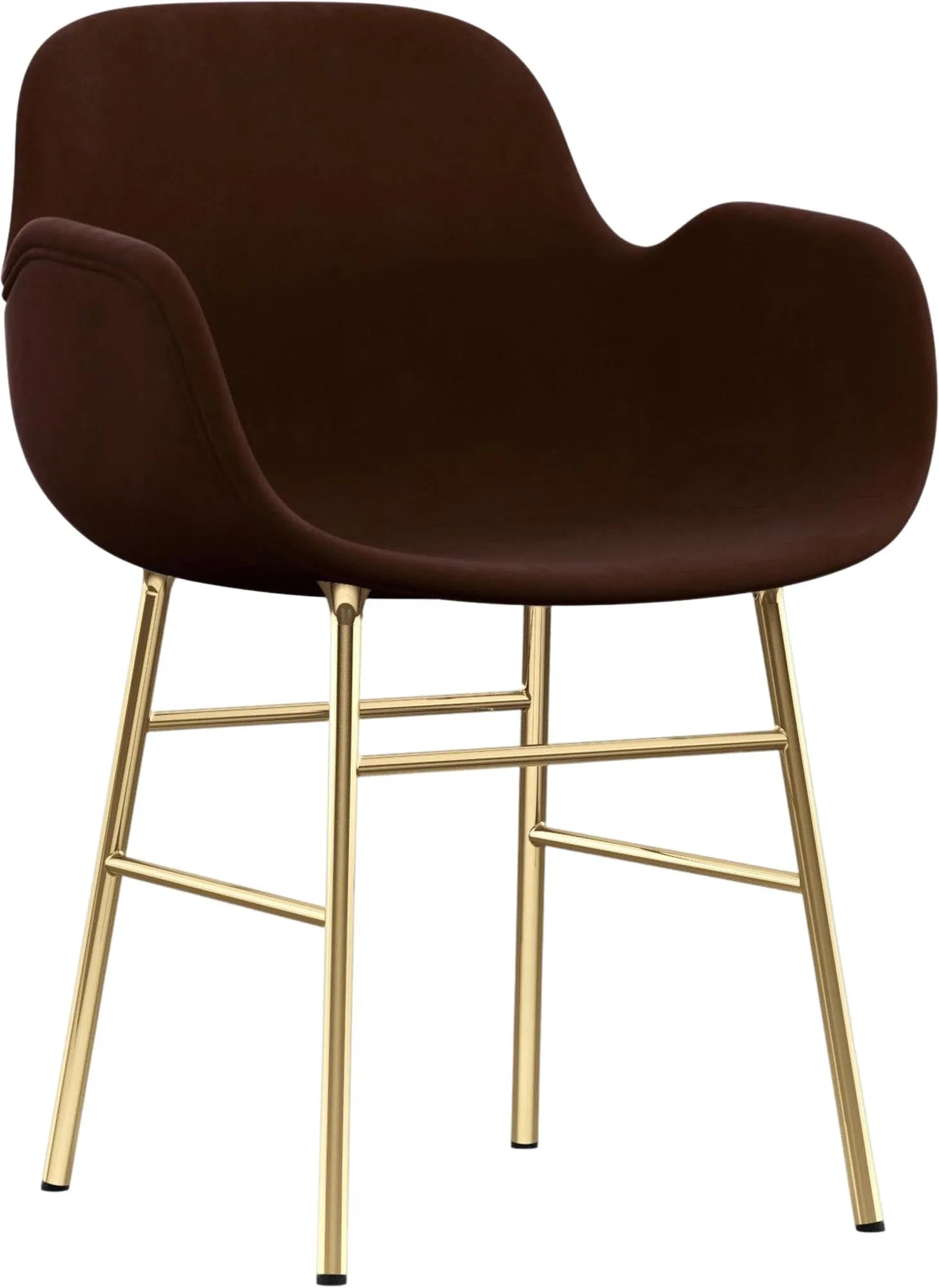 Eleganter Form Armlehnstuhl von Normann Copenhagen, bequem gepolstert.
