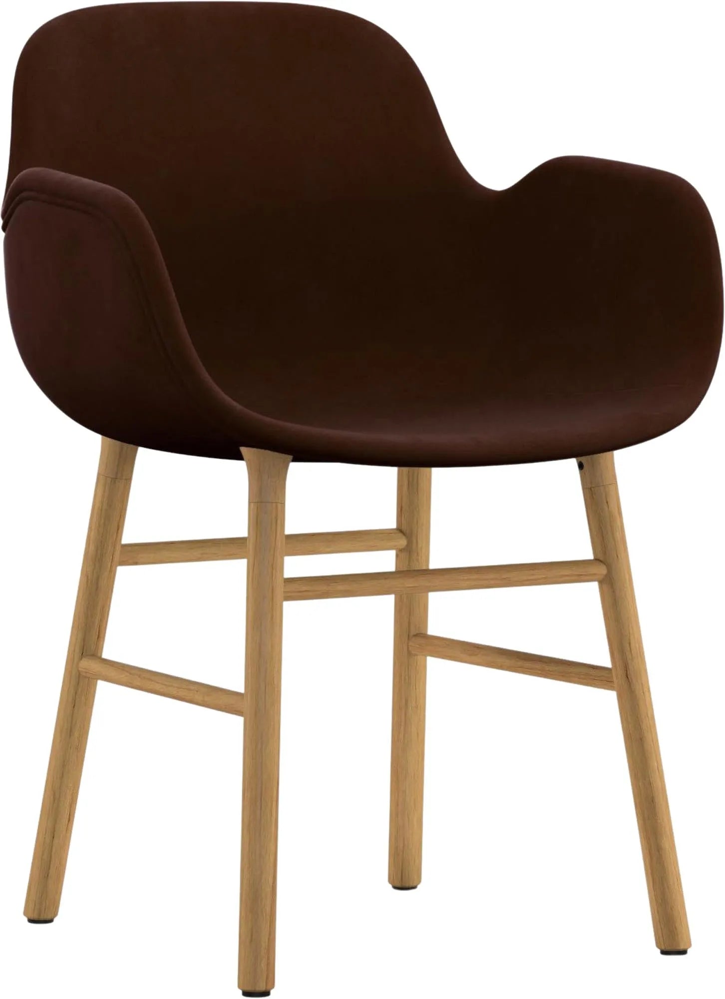 Eleganter Form Armlehnstuhl von Normann Copenhagen, bequem gepolstert.