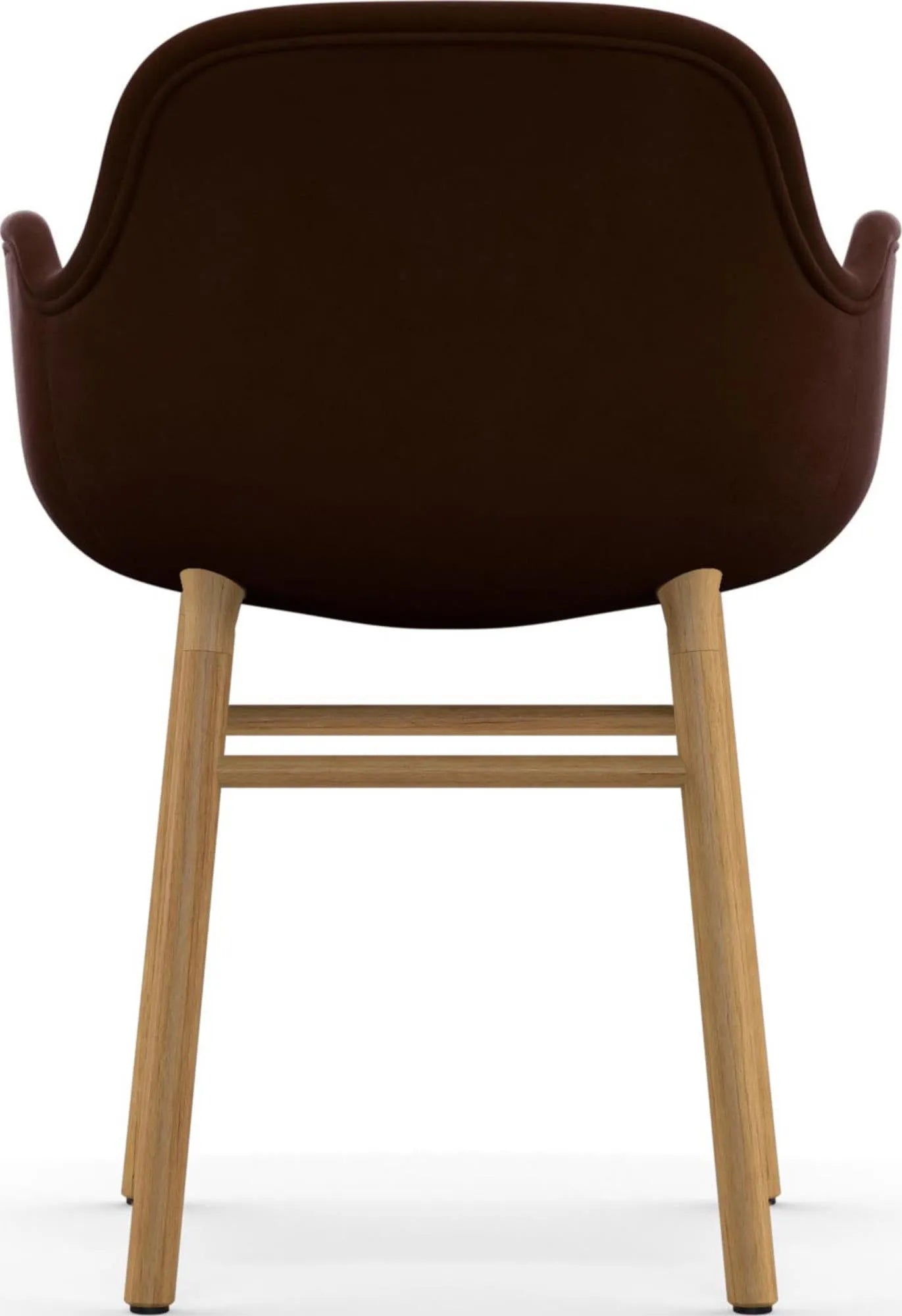 Stilvoller Form Armlehnstuhl von Normann Copenhagen, luxuriös gepolstert.