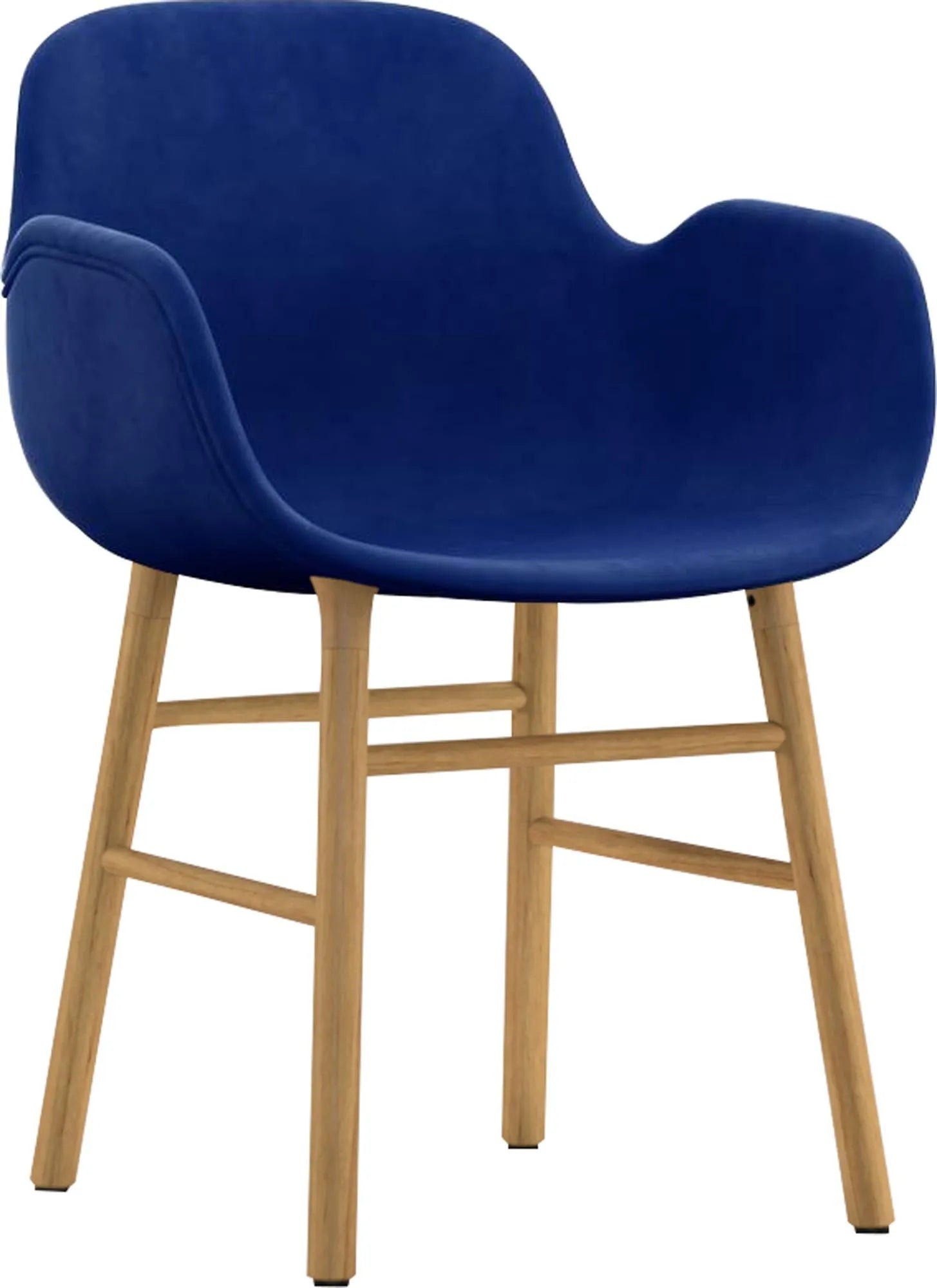 Eleganter Form Armlehnstuhl von Normann Copenhagen, bequem gepolstert.
