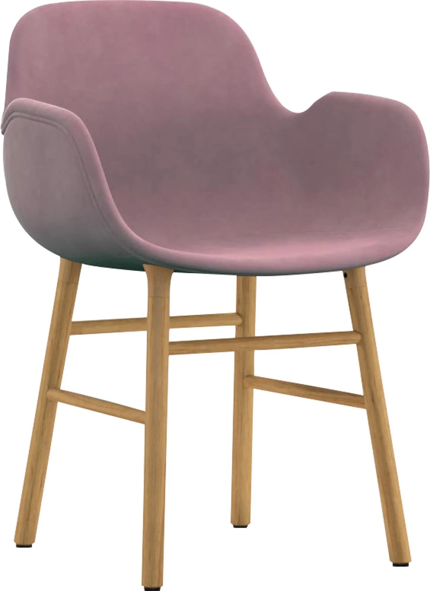 Eleganter Form Armlehnstuhl von Normann Copenhagen, bequem gepolstert.
