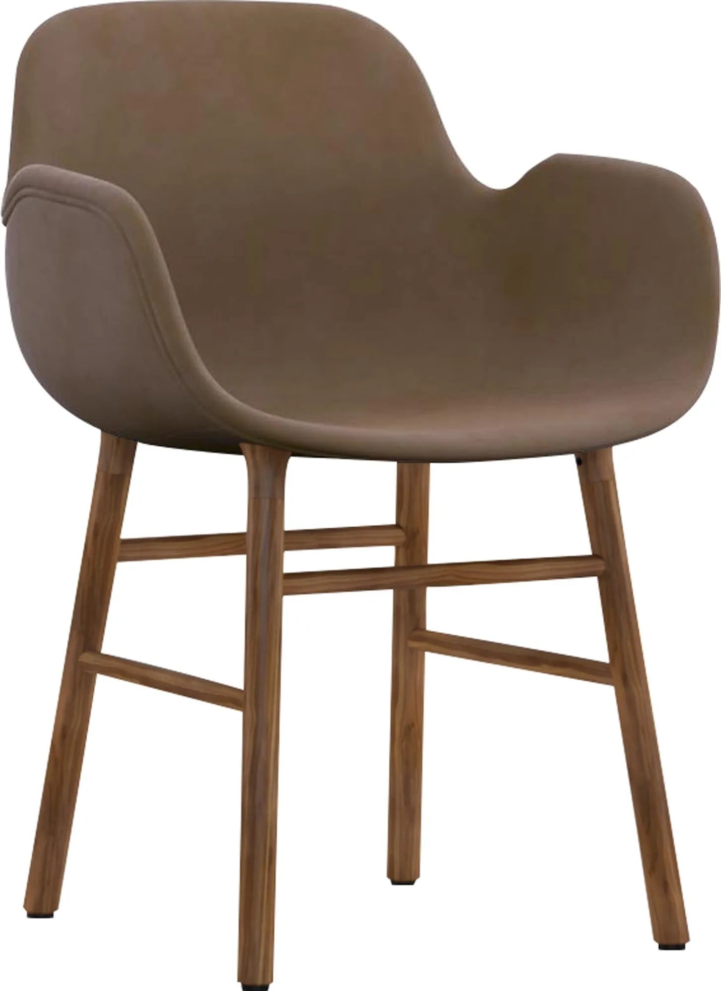 Eleganter Form Armlehnstuhl von Normann Copenhagen, bequem gepolstert.
