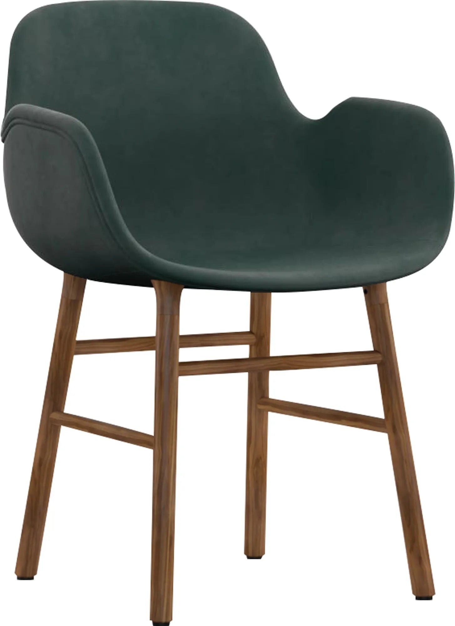 Stilvoller Form Armlehnstuhl von Normann Copenhagen, luxuriös gepolstert.