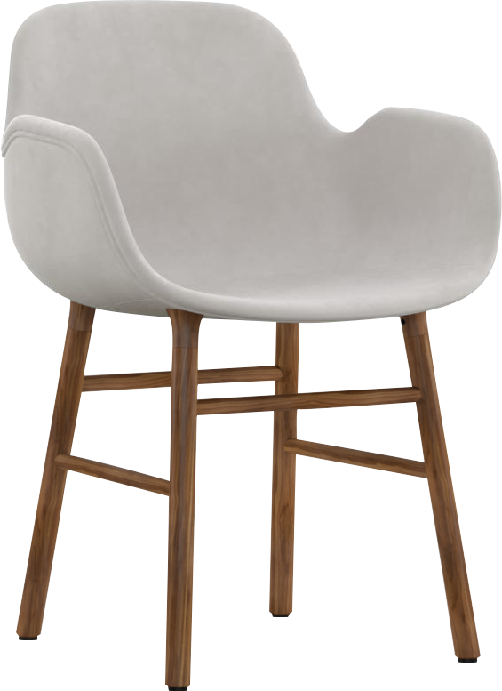 Form Armlehnstuhl gepolstert - KAQTU Design