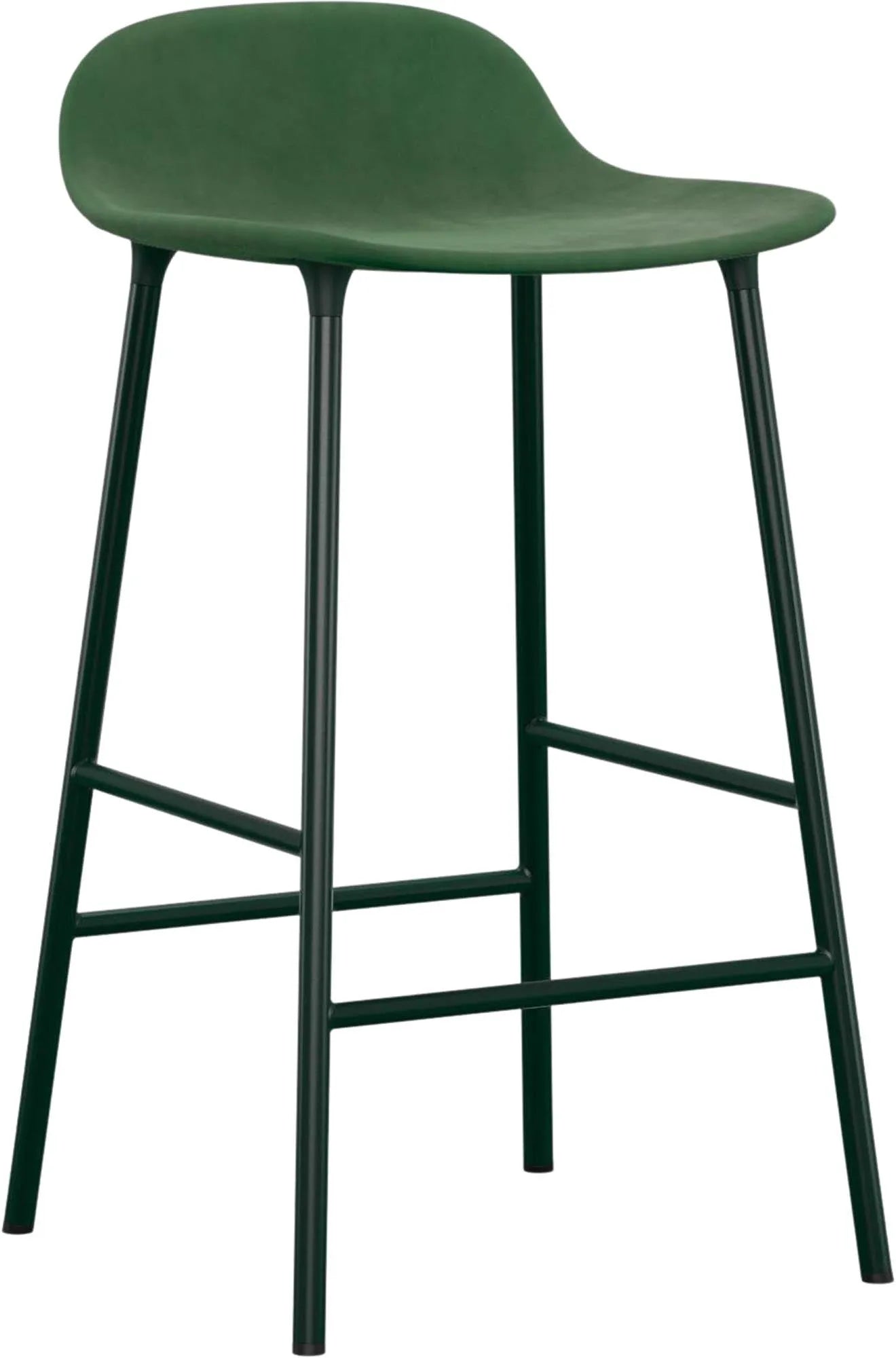 Eleganter 65 cm Barhocker von Normann Copenhagen, komfortabel gepolstert.