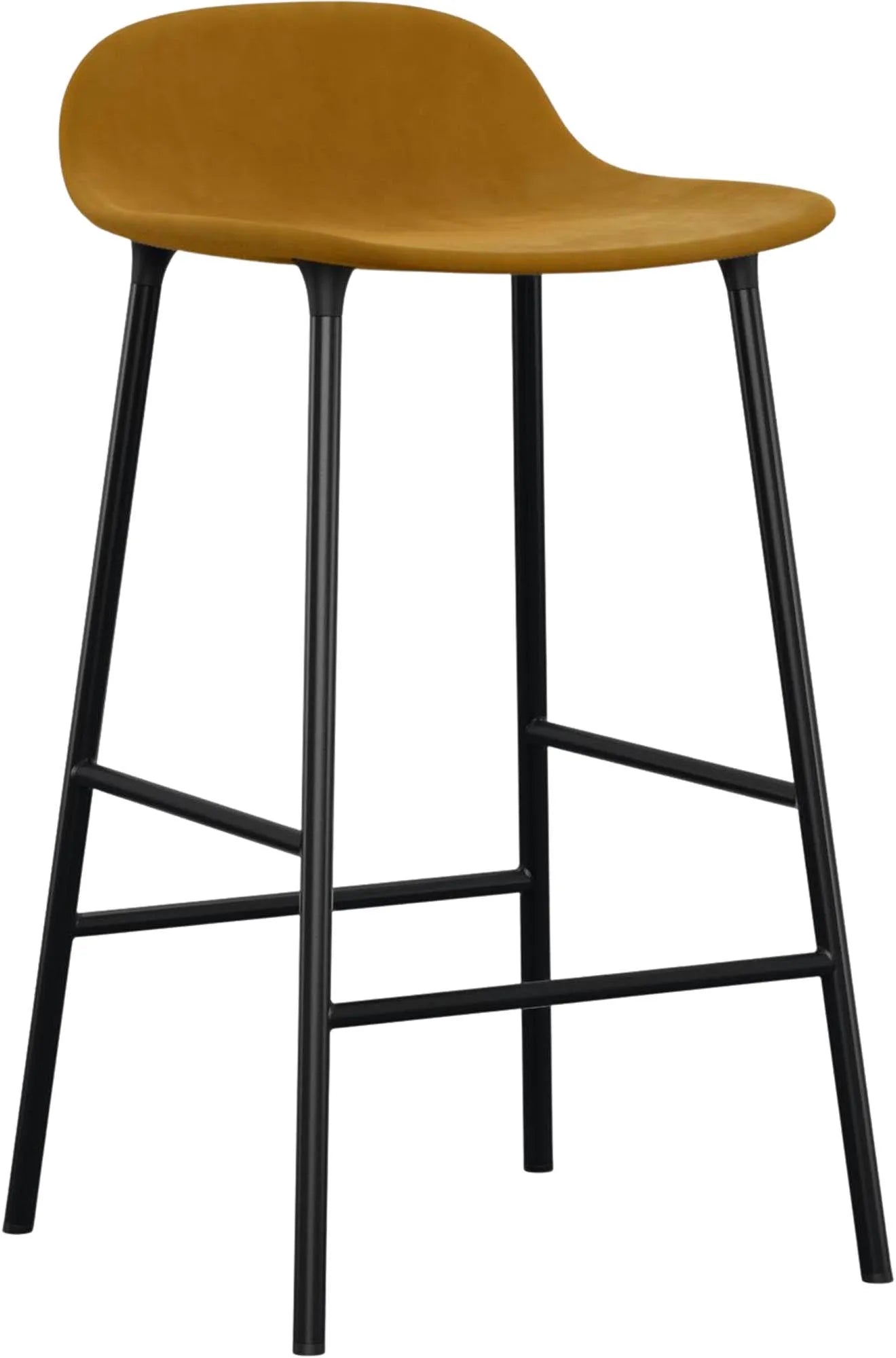 Stilvoller 65 cm Barhocker von Normann Copenhagen, bequem gepolstert.