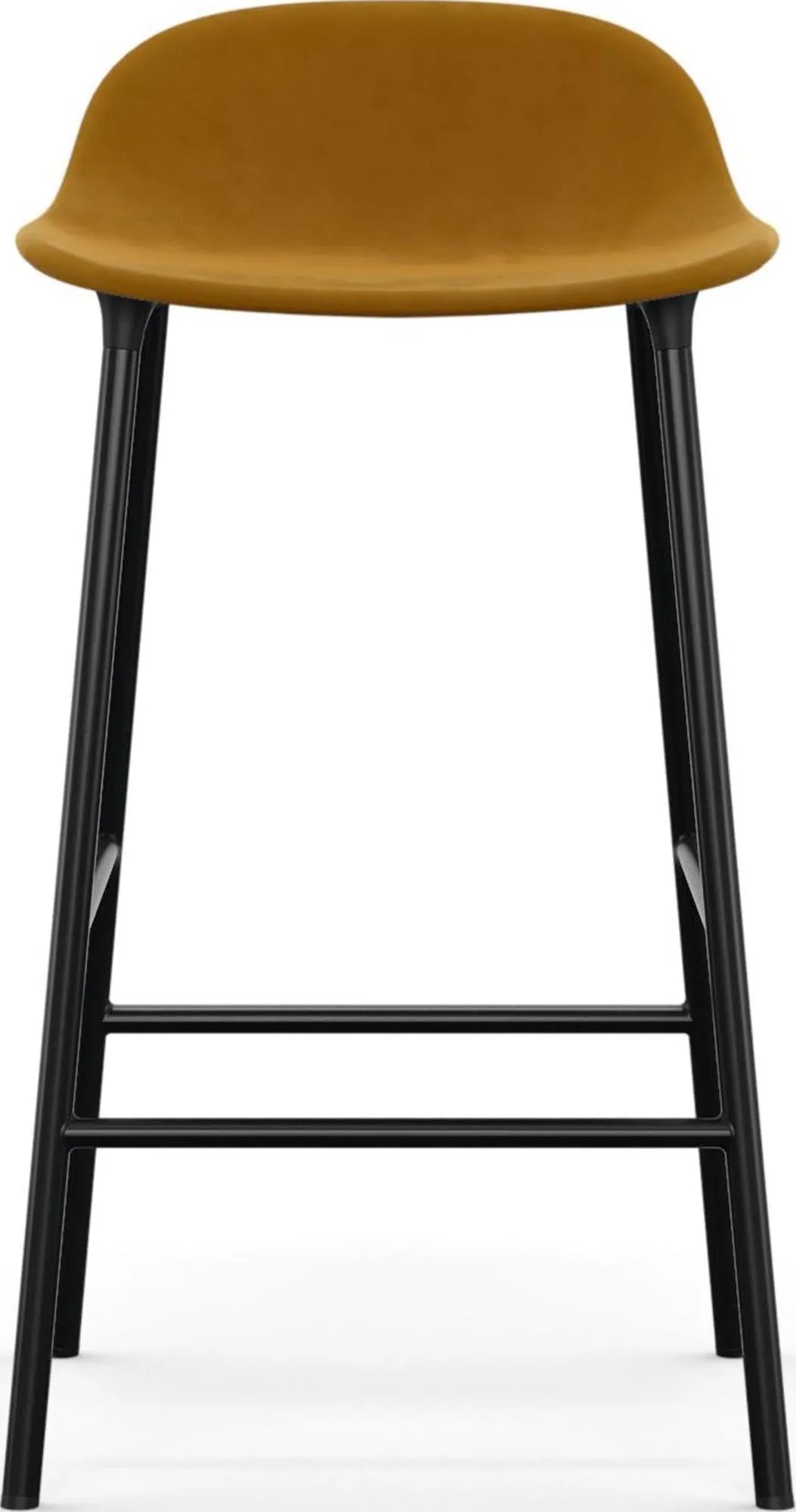 Eleganter 65 cm Barhocker von Normann Copenhagen, komfortabel gepolstert.