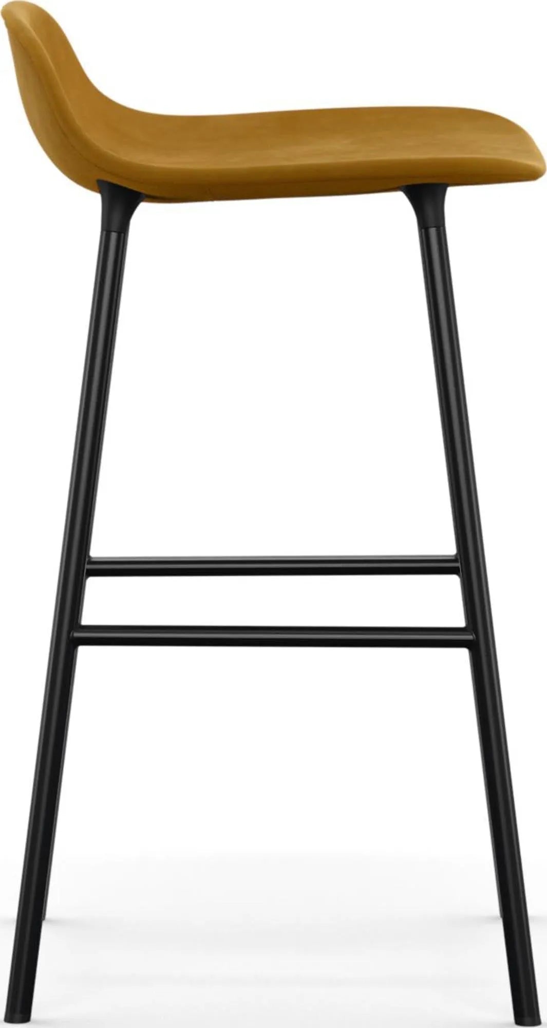 Form Barhocker 65 cm von Normann Copenhagen, modern und gepolstert.