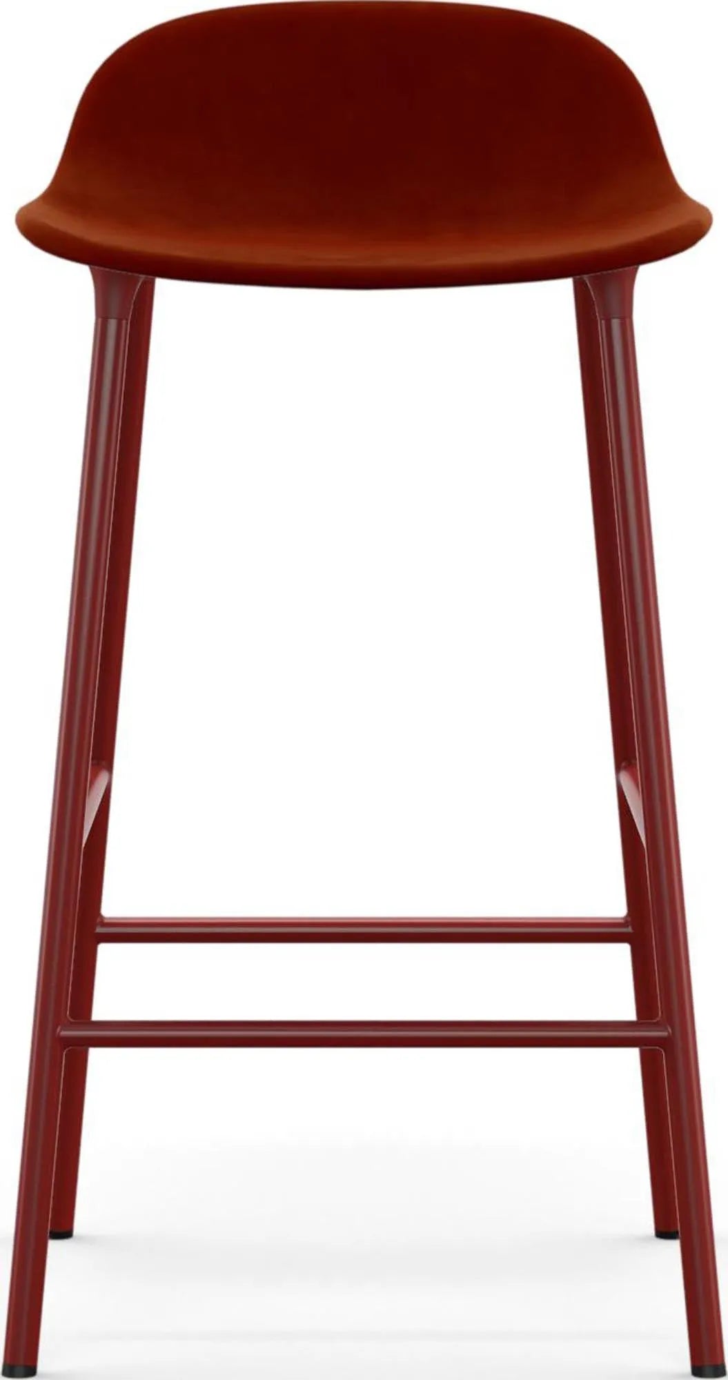 Stilvoller 65 cm Barhocker von Normann Copenhagen, bequem gepolstert.