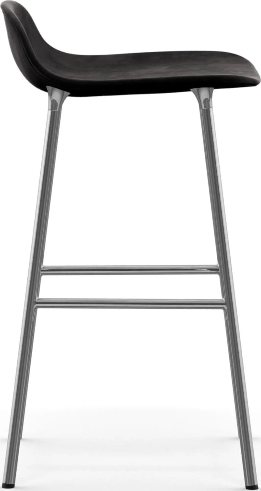 Eleganter 65 cm Barhocker von Normann Copenhagen, komfortabel gepolstert.
