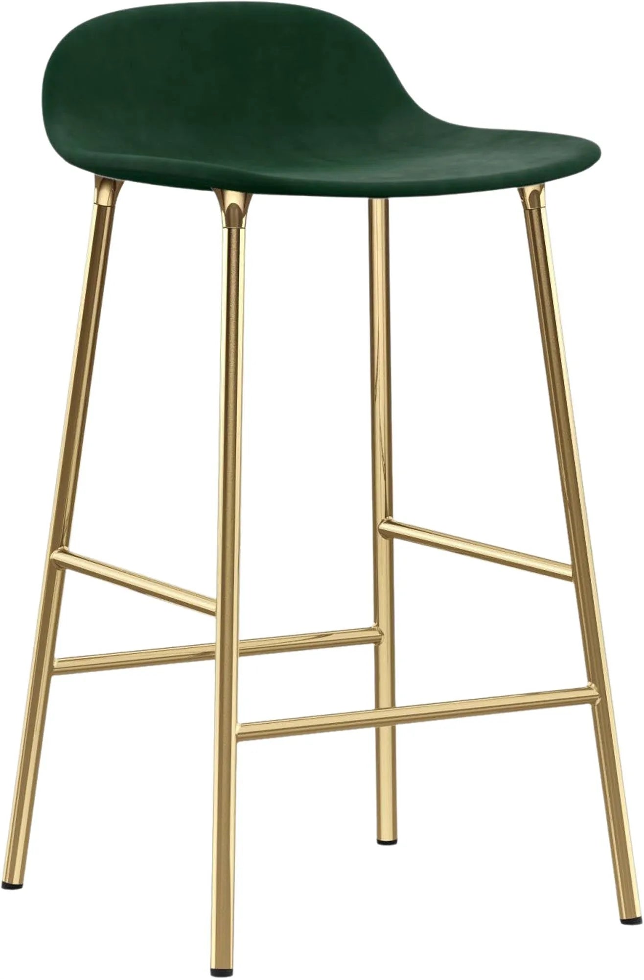 Form Barhocker 65 cm von Normann Copenhagen, modern und gepolstert.