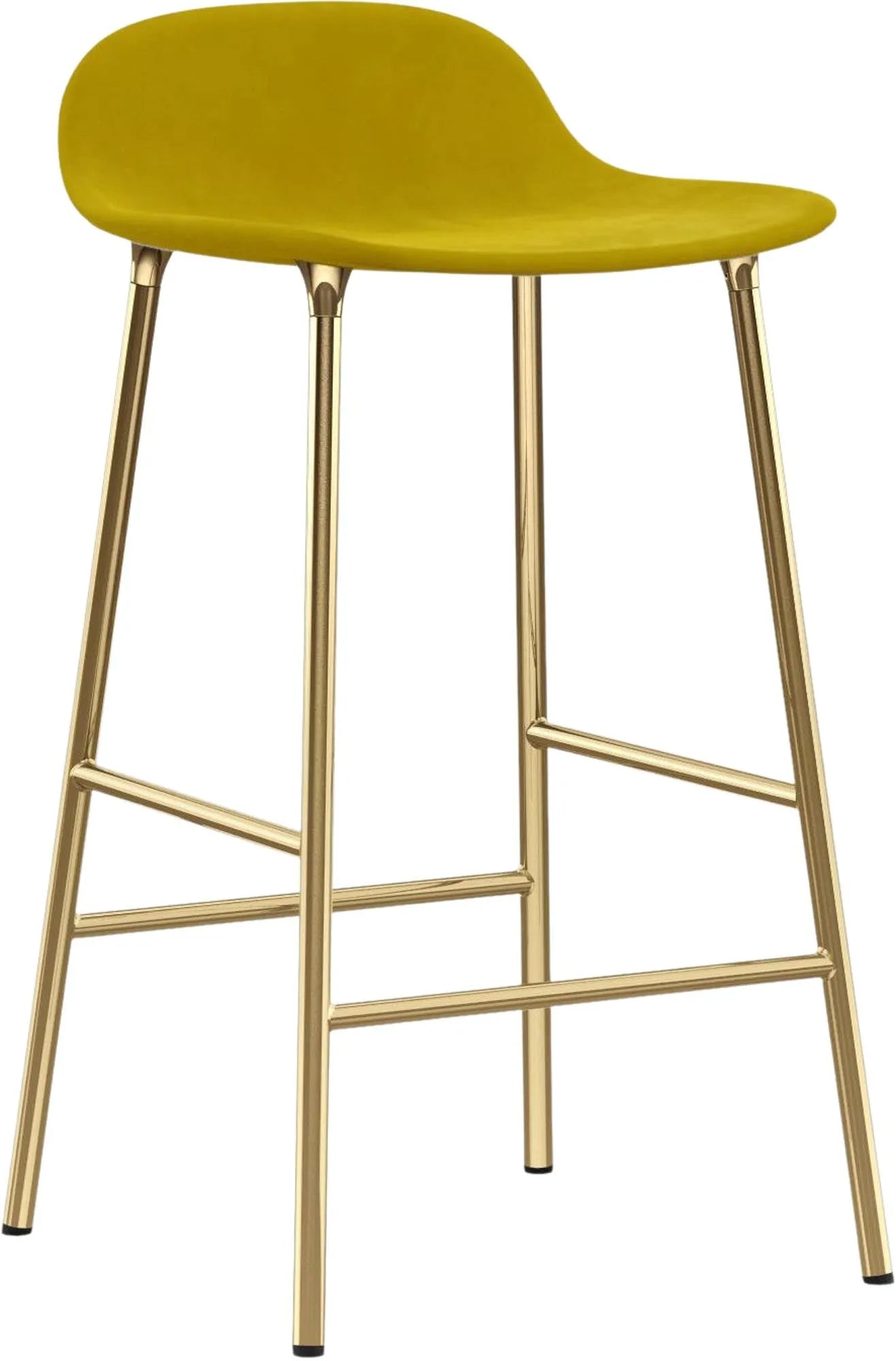Form Barhocker 65 cm von Normann Copenhagen, modern und gepolstert.