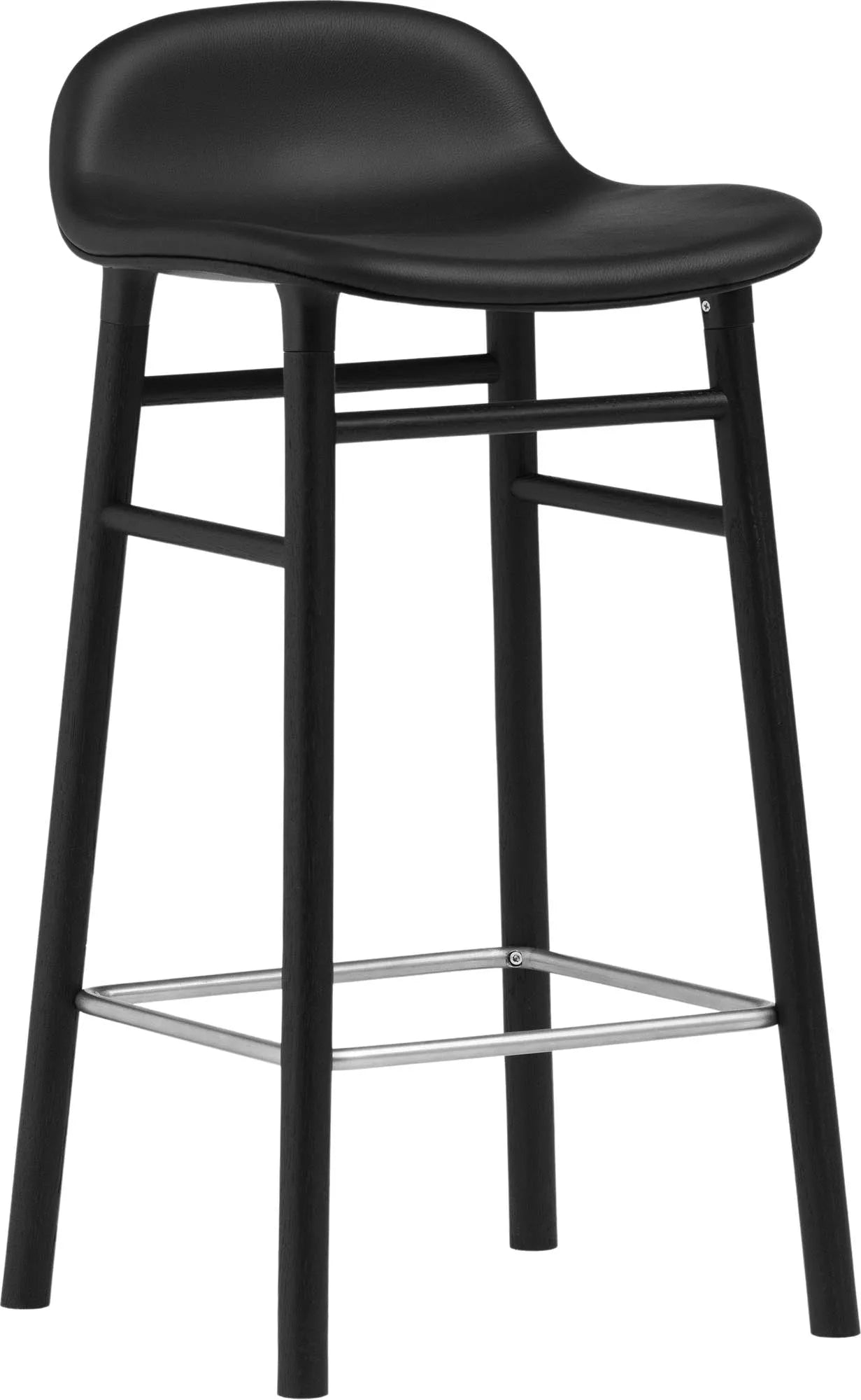 Stilvoller 65 cm Barhocker von Normann Copenhagen, bequem gepolstert.