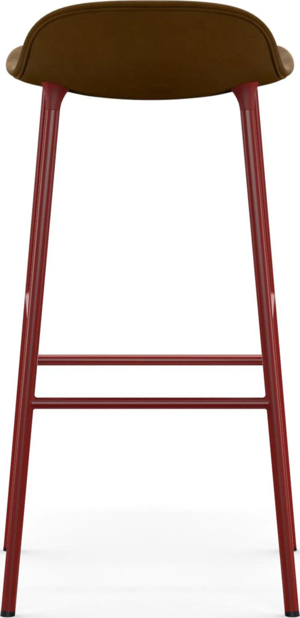 Eleganter 75 cm Barhocker von Normann Copenhagen, komfortabel gepolstert.
