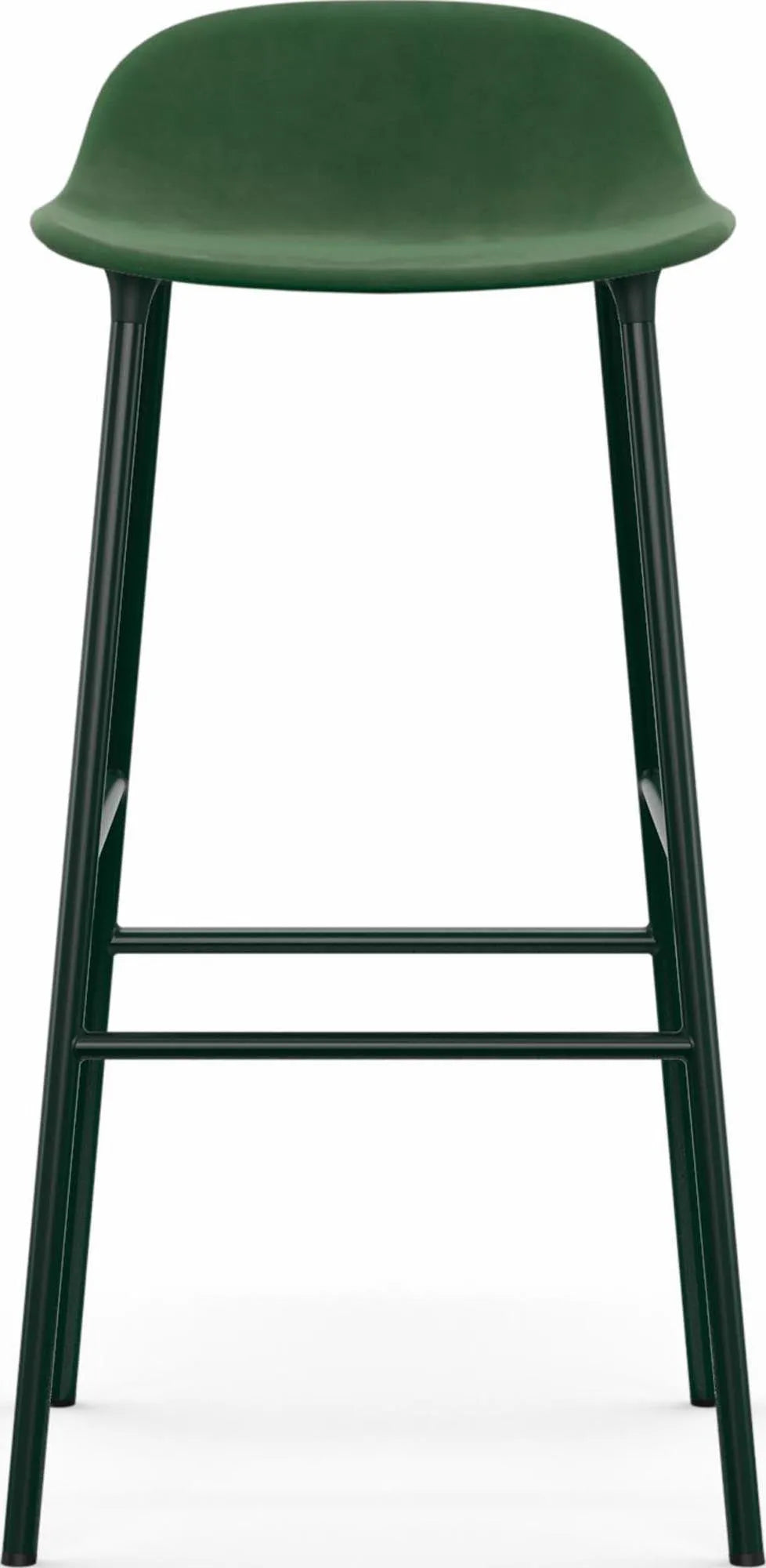 Stilvoller 75 cm Barhocker von Normann Copenhagen, bequem gepolstert.