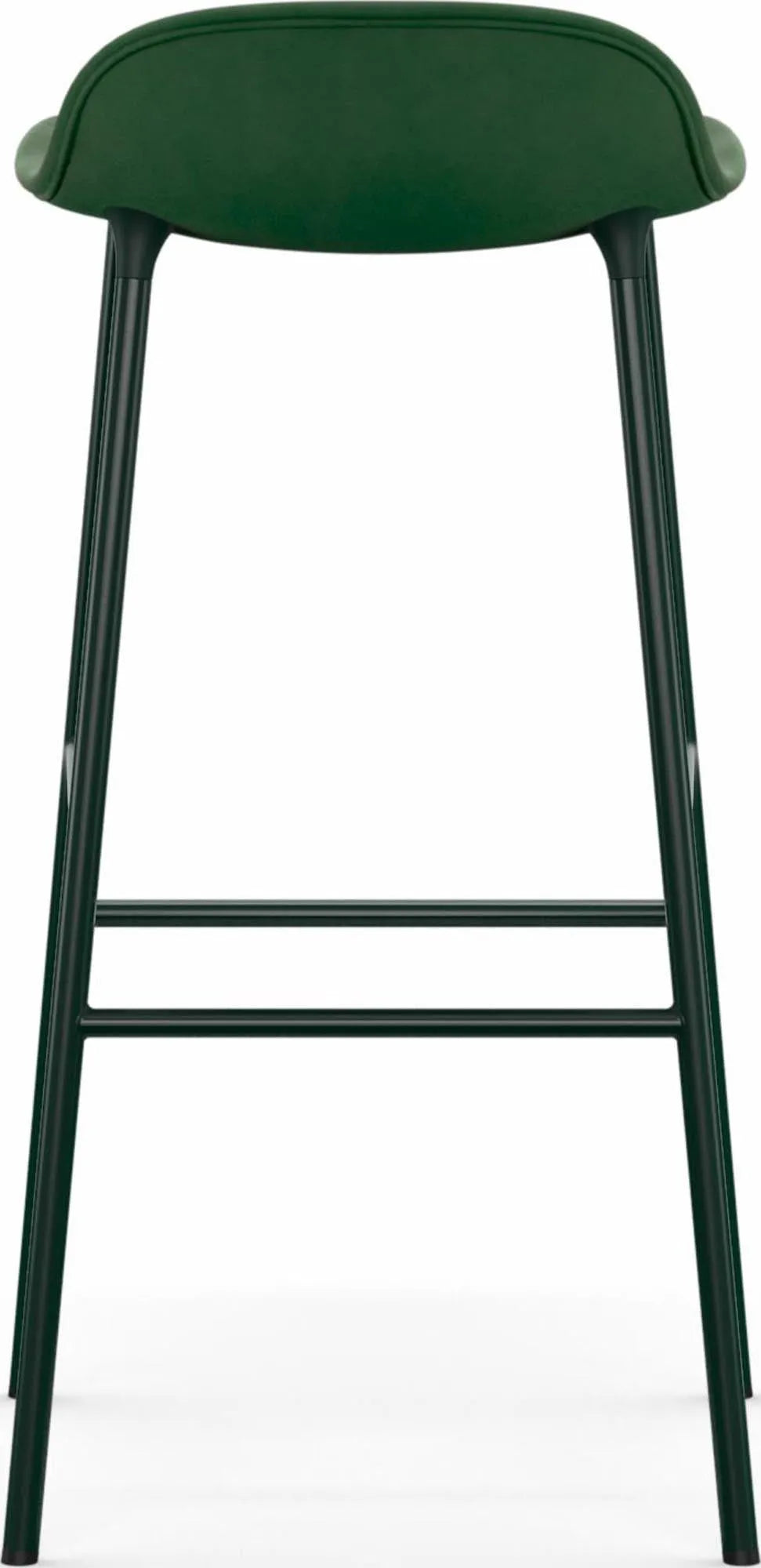 Eleganter 75 cm Barhocker von Normann Copenhagen, komfortabel gepolstert.