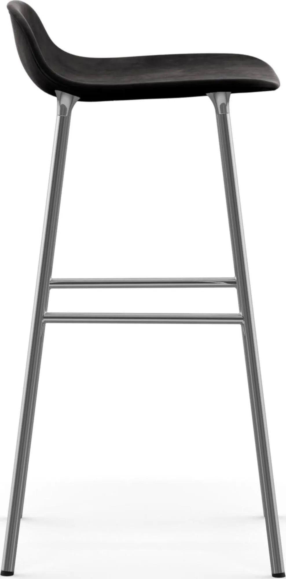 Stilvoller 75 cm Barhocker von Normann Copenhagen, bequem gepolstert.