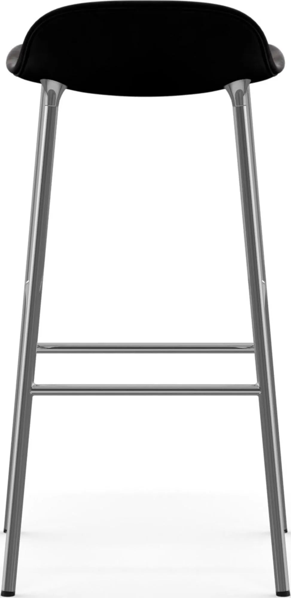 Eleganter 75 cm Barhocker von Normann Copenhagen, komfortabel gepolstert.
