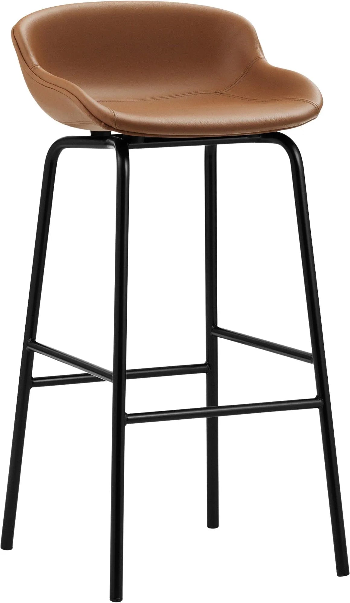 Stilvoller Hyg Barhocker 75 cm, gepolstert, von Normann Copenhagen.