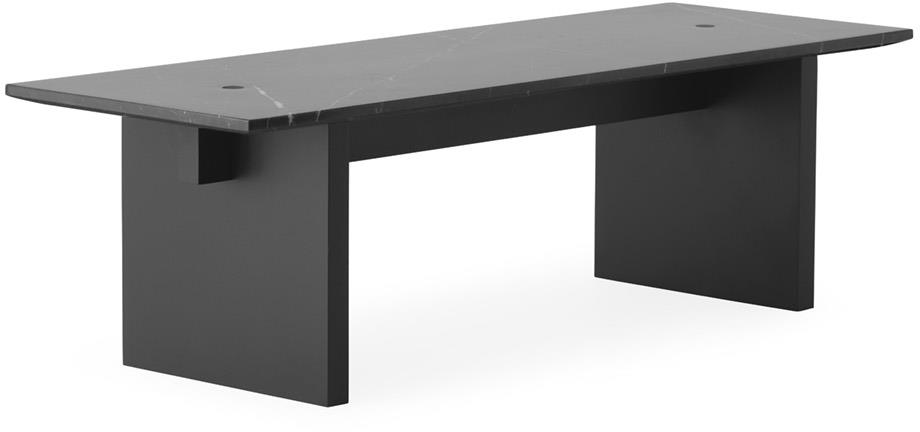 Solid Beistelltisch in Schwarz präsentiert im Onlineshop von KAQTU Design AG. Beistelltisch ist von Normann Copenhagen