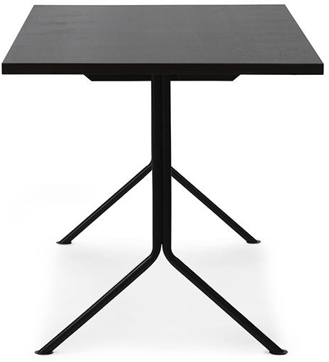 Kip Schreibtisch in Dunkelbraun präsentiert im Onlineshop von KAQTU Design AG. Schreibtisch ist von Normann Copenhagen