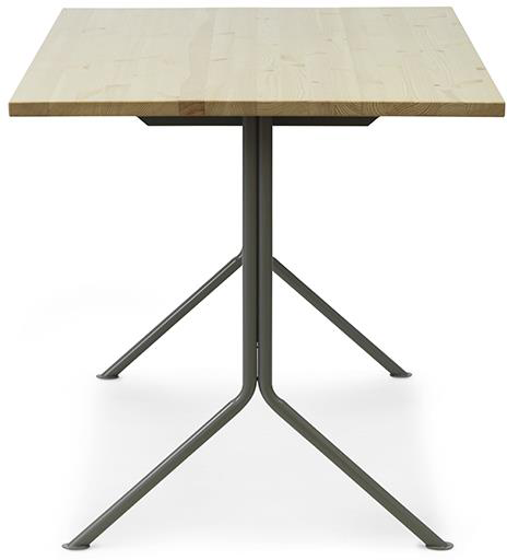 Kip Schreibtisch in Natur / Grau präsentiert im Onlineshop von KAQTU Design AG. Schreibtisch ist von Normann Copenhagen
